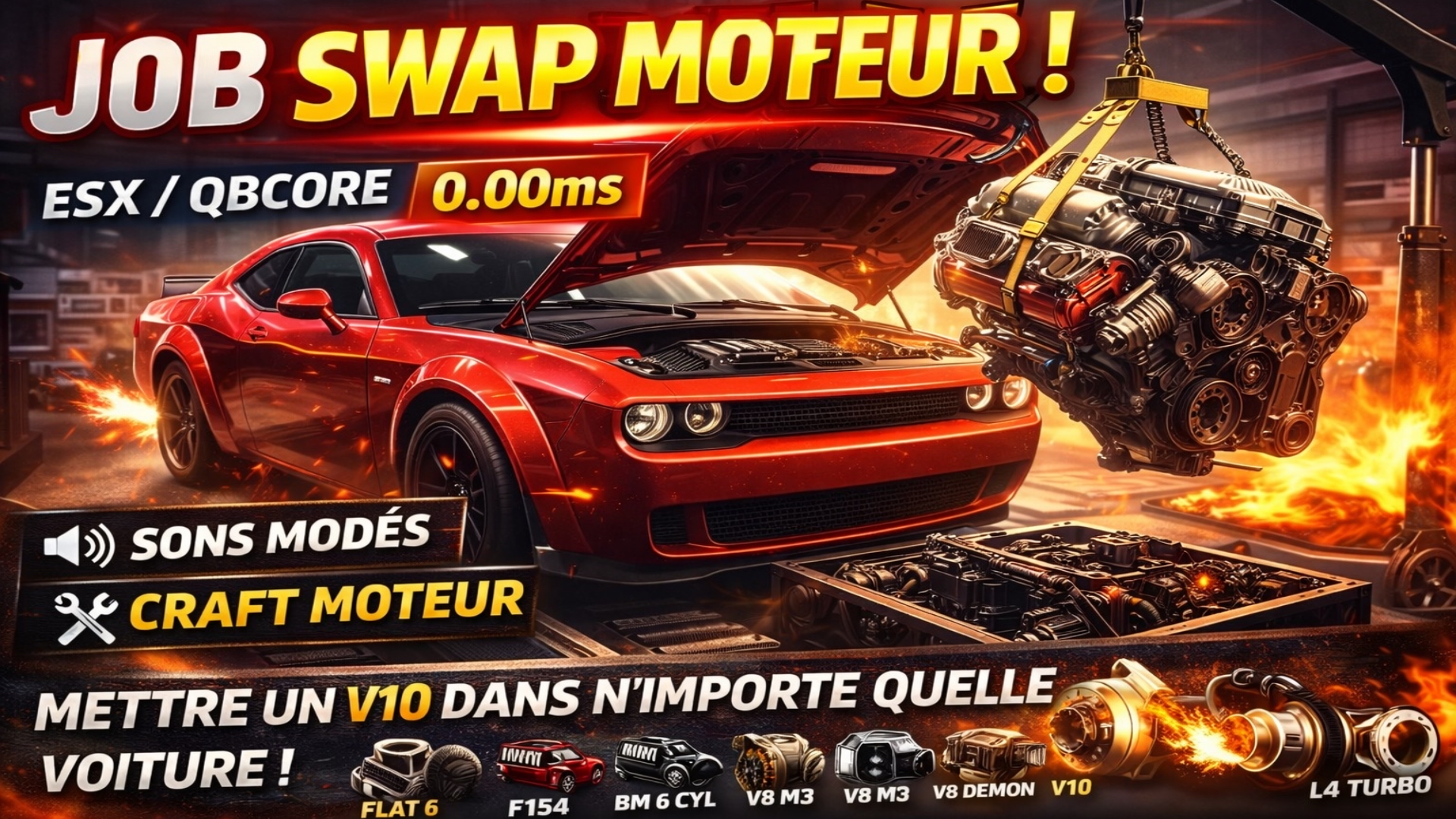 YaWayYe Swap Moteur